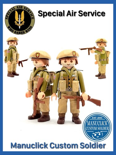 Playmobil custom ww2 soldat - playmobil,