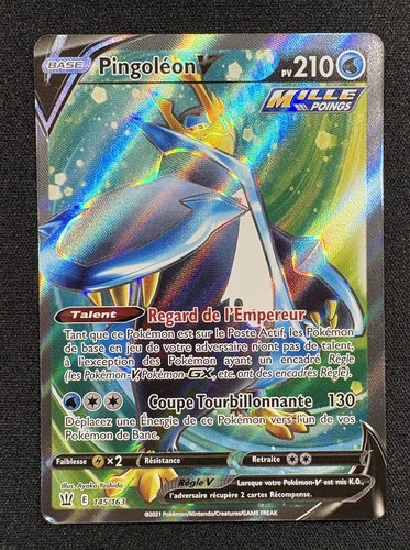 Carte pokémon pingoléon v - pokémon, :