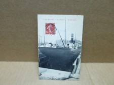 BATEAU PAQUEBOT LE HAVRE Steamer en cale seche gros plan