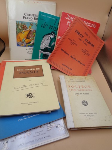 Musique lot partitions - de, 17