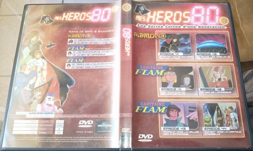 Dvd mes heros 80 albator - dvd,