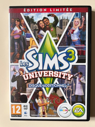 Les sims university - les,