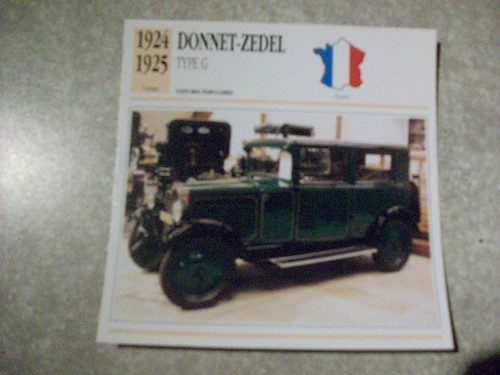 Carte fiche donnet - carte,