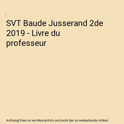 Svt baude jusserand - svt,