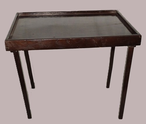 Plateau desserte bois table