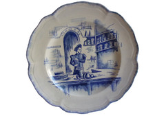 ASSIETTE FAÏENCE DE FRANCE