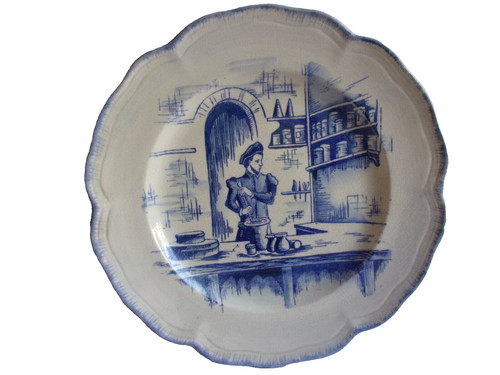 Assiette faïence france - assiette,