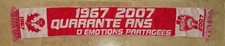 Echarpe AS NANCY LORRAINE 1967 2007 quarante ans d'émotions partagées collection