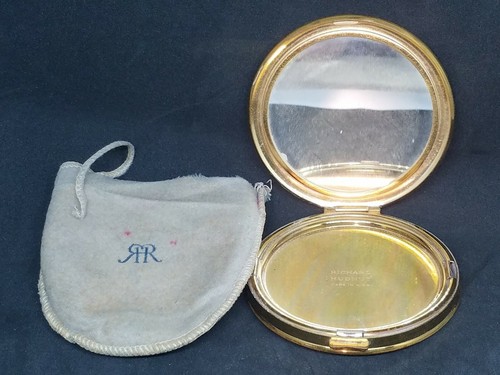 Compact miroir doré - compact,