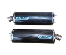 Pot D'Echappements Arrow Race Tech Carbon Suzuki Hayabusa GSX-R 1300 2006 > 2007