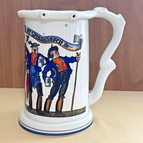 Vintage german puzzle mug - vintage, beer