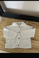 gilet coton blanc Jacadi