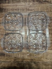 Lot De 4 Plats A Escargots