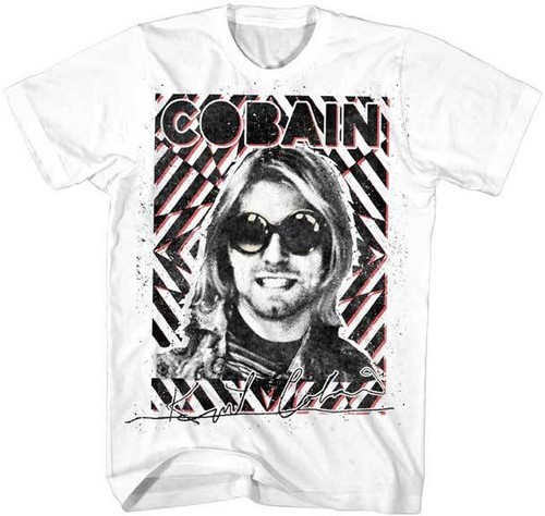 Kurt cobain psychedelic t - cobain,