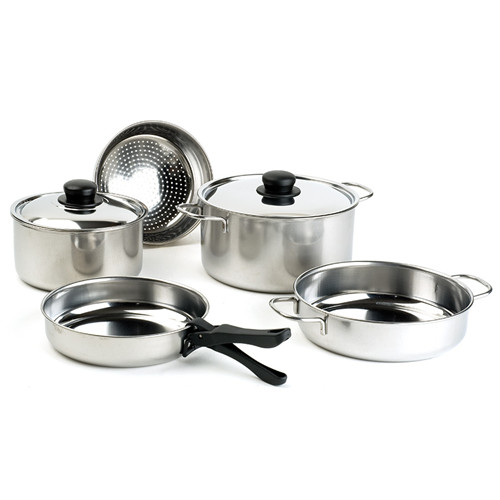 Set popote basse inox - basse,