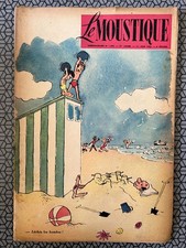 b)Le MOUSTIQUE 1/06/1952: Les diables rouge/ Bordeaux-Paris/ Caroline