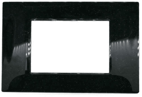 Plaque places noire p - 3, noire/p
