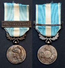 Médaille Coloniale, Agrafe "EXTRÊME-ORIENT". 26 mm. Modèle France Libre 