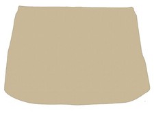 Beige Tapis de coffre velour