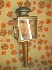 Retro Ancienne LANTERNE AUTOMOBILE CALECHE HIPPOMOBILE en METAL Auto Vintage