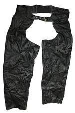 Harley-Davidson Leather Chaps GR 2XL MADE USA - Pantalon en cuir de moto Bike...