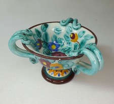 coupe en céramique signé