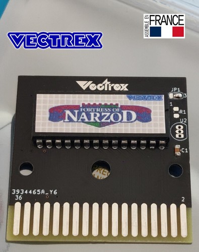 Vectrex jeu fortress of - -,