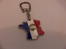 PORTE CLÉ  MÉTAL CARTE DE