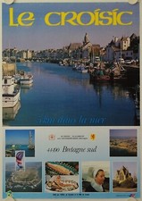 Affiche Tourisme LE CROISIC Bretagne Sud