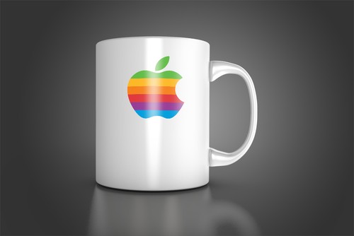 Tasse apple à - tasse, apple,