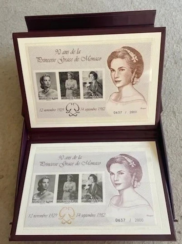 Coffret timbres monaco - monaco,