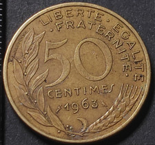 50 Centimes 1963 4 Plis
