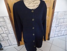 cardigan femme bleu marine t