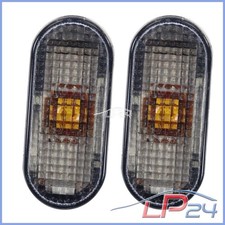 2X FEU CLIGNOTANT OVALE GRIS