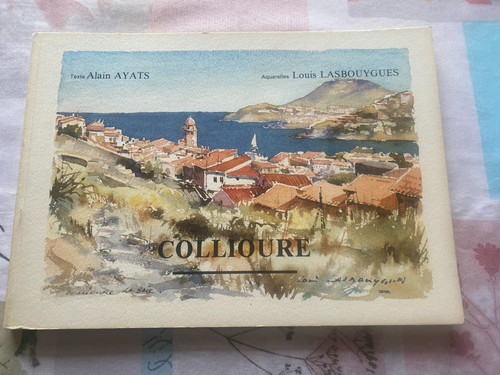Collioure aquarelles louis - collioure,