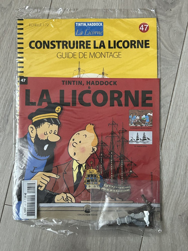 Construire licorne tintin - licorne,