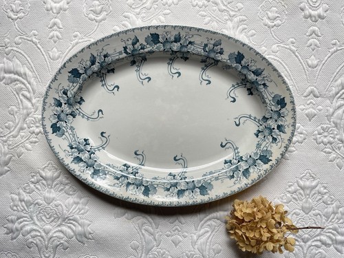 Plat ovale terre - de,