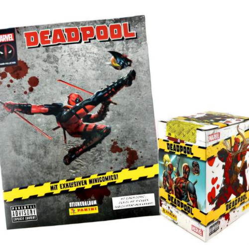 Deadpool single sticker album - deadpool,