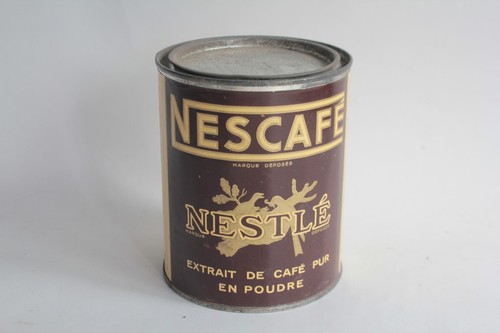 Ancienne boîte tôle lait - ancienne, en