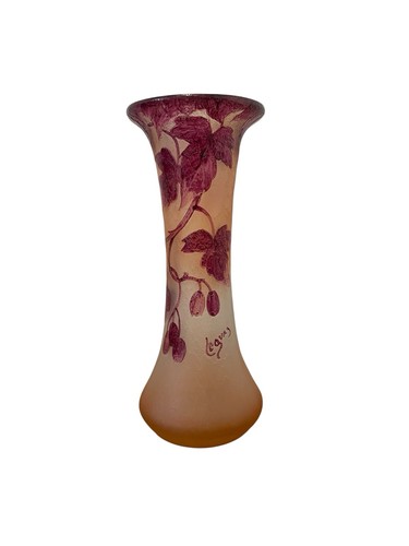 Vase legras rubis art - rubis, déco