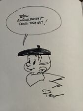 DEDICACE PEYO / Benoît Brisefer - Rare