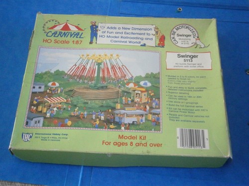 Maquette manege fete foraine - manege,