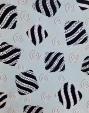 Atelier TESTEMALE - Peinture originale - Gouache - Projet de tissu 1126