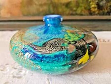 ACONITO GUYOT VASE SOLIFLORE EN VERRE MULTICOUCHES SOUFFLÉ A PANSE CIRCULAIRE