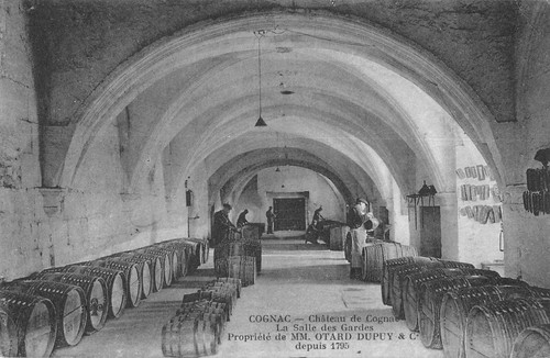 Cpa cognac chateau de - cognac,