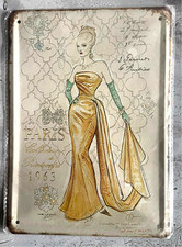 plaque publicitaire vintage