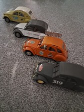 Quatre 2cv De Raid Norev 1/43