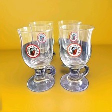 4 anciens verres chopes rhum