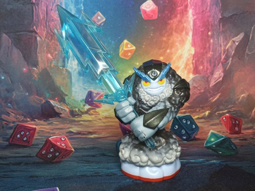 Thunderbolt figurine - thunderbolt,