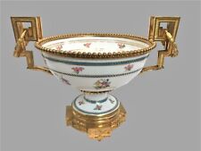 Coupe porcelaine de sèvres et monture bronze époque Louis Philippe  XIX siècle